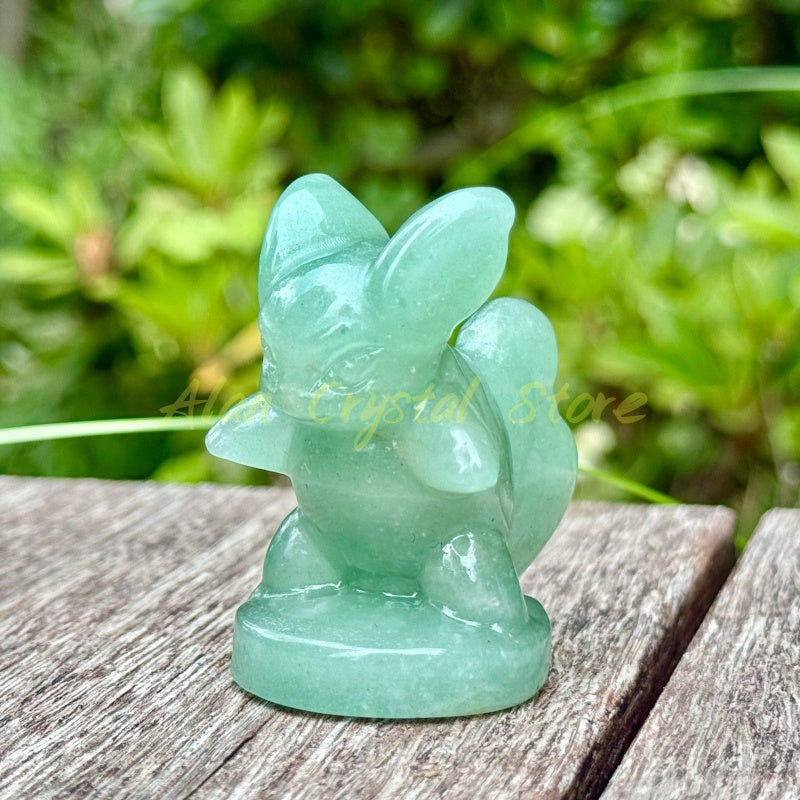 Natural Crystal Quartz Squirtle Carving.1PC