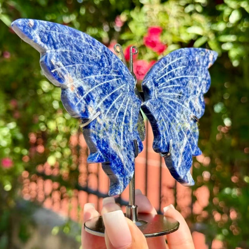 Sodalite Butterfly Wings