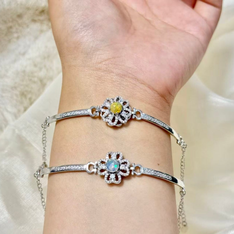 Natural Opal Bracelet.