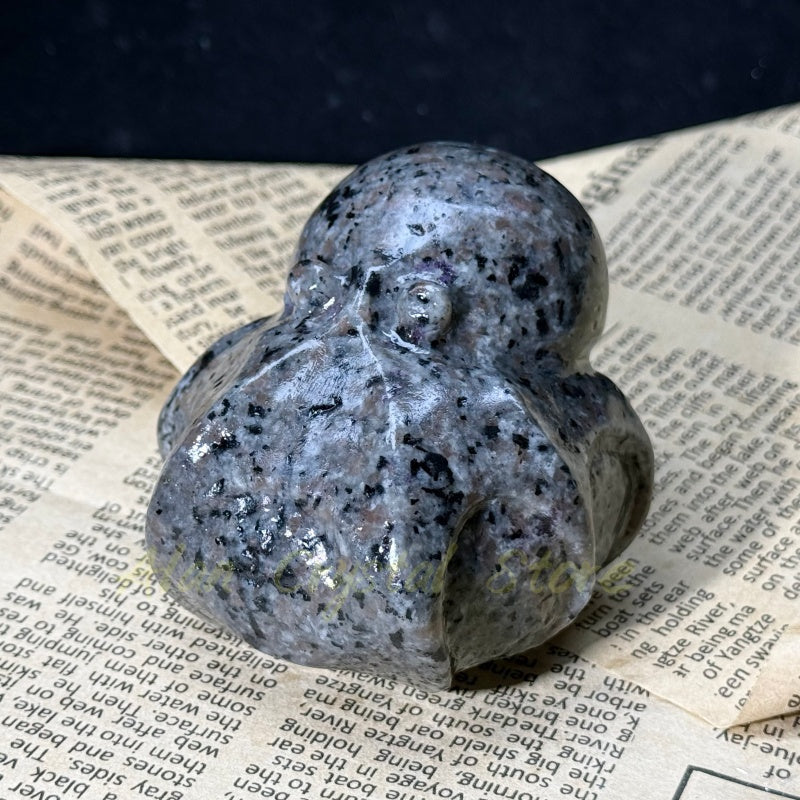 Natural Yooperlite Octopus Carving.1PC