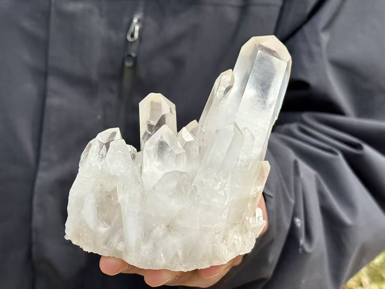 Natural Clear Quartz Cluster,High Quality Crystal Cluster Decor.