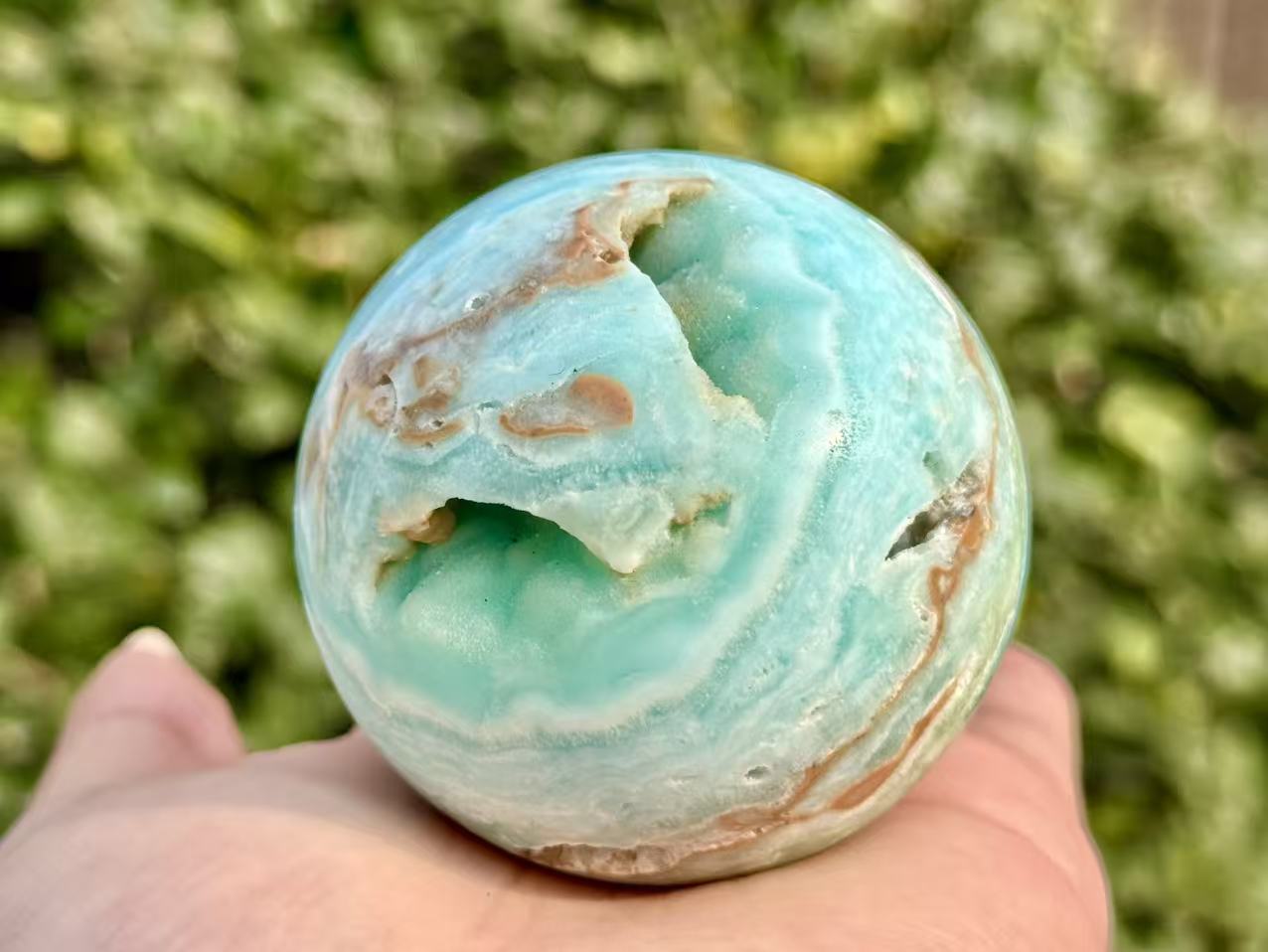 5CM+ Natural Hemimorphite Sphere,Hand Carved Sphere,Quartz Crystal,High Quality Ball,Home Decor,Energy Crystal ball,Crystal Gifts 1PC