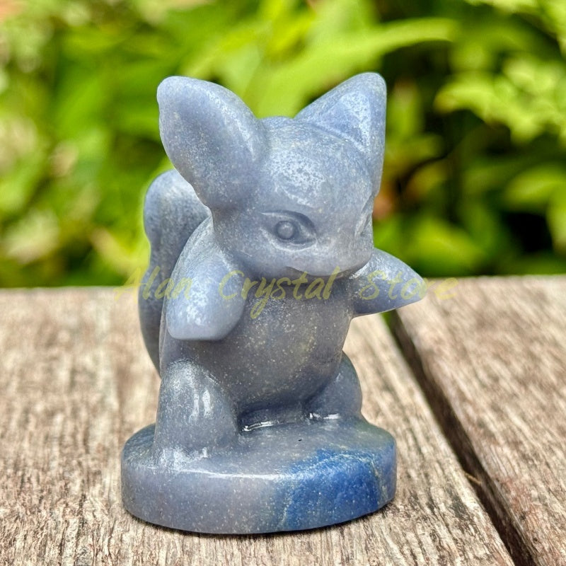 Natural Crystal Quartz Squirtle Carving.1PC