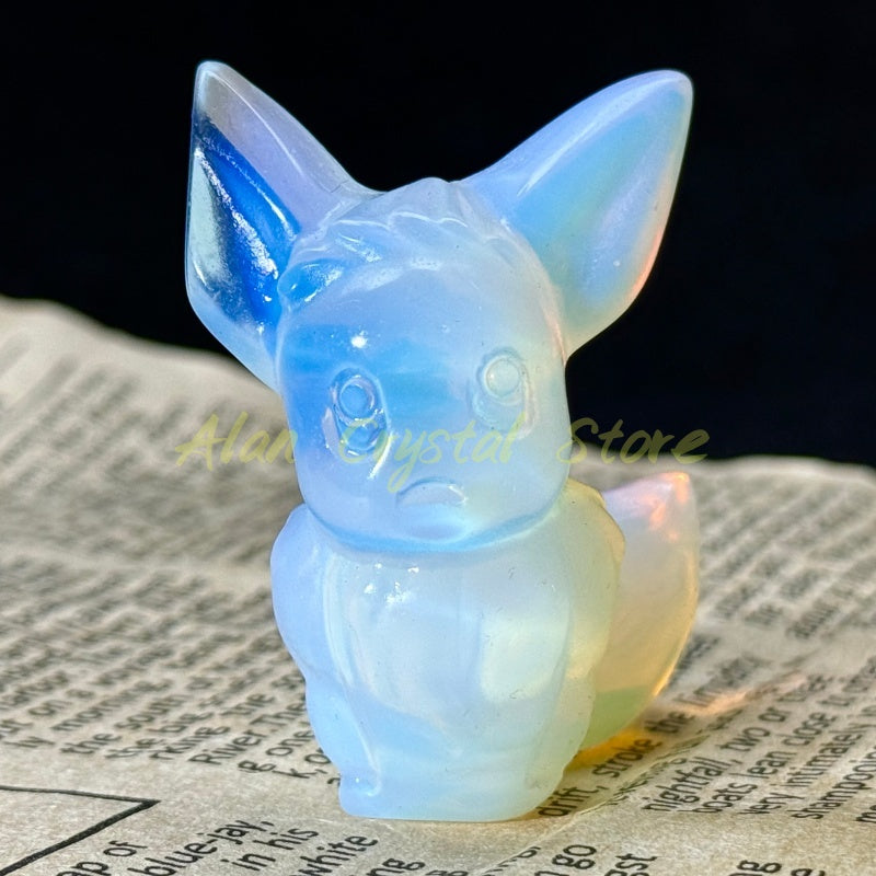 Opalite Eevee Carving.1PC