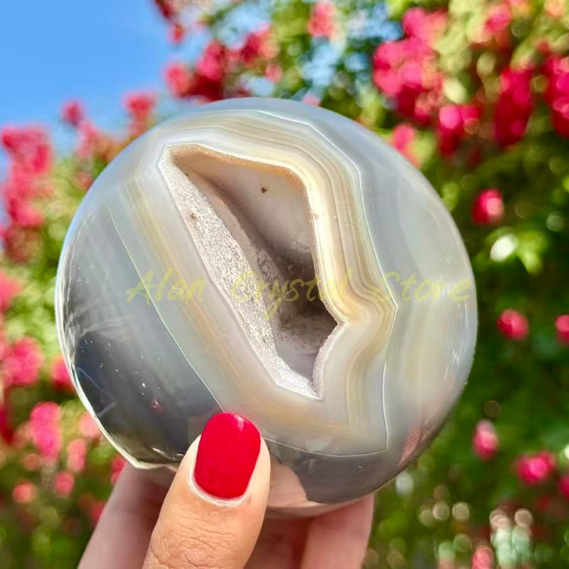 Druzy Agate Big Sphere