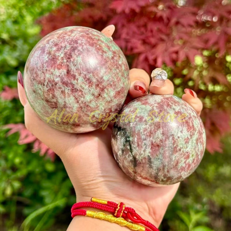 Natural Rose Stone Sphere.1PC