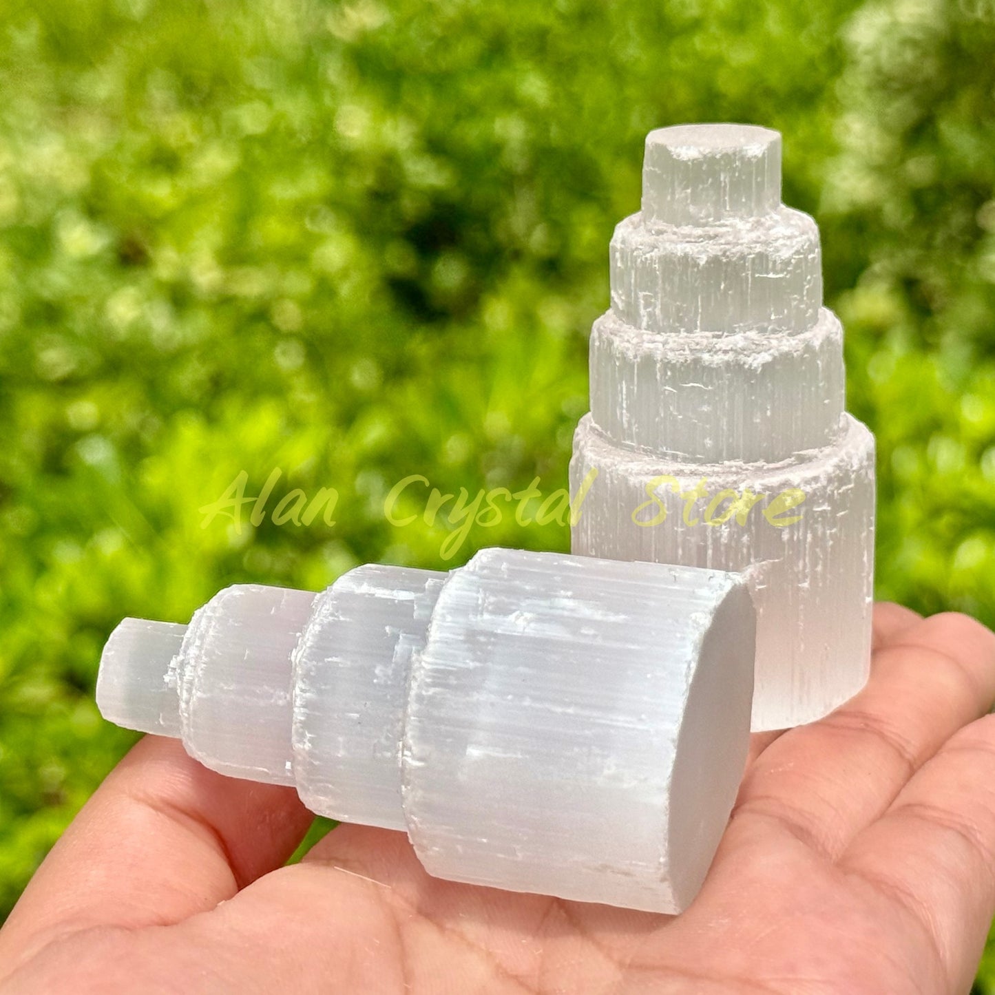 Natural Selenite Quartz Tower.1PC