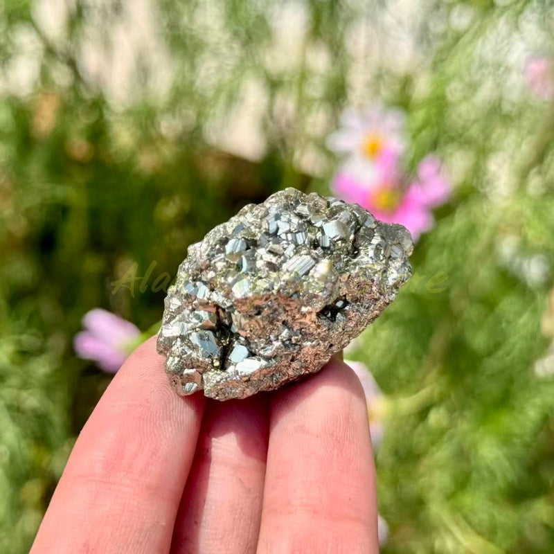 Cube Pyrite Small Raw Stone