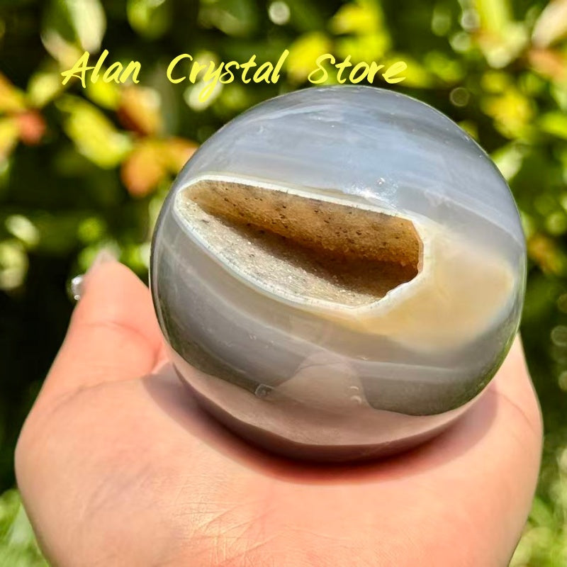 Druzy Agate Sphere