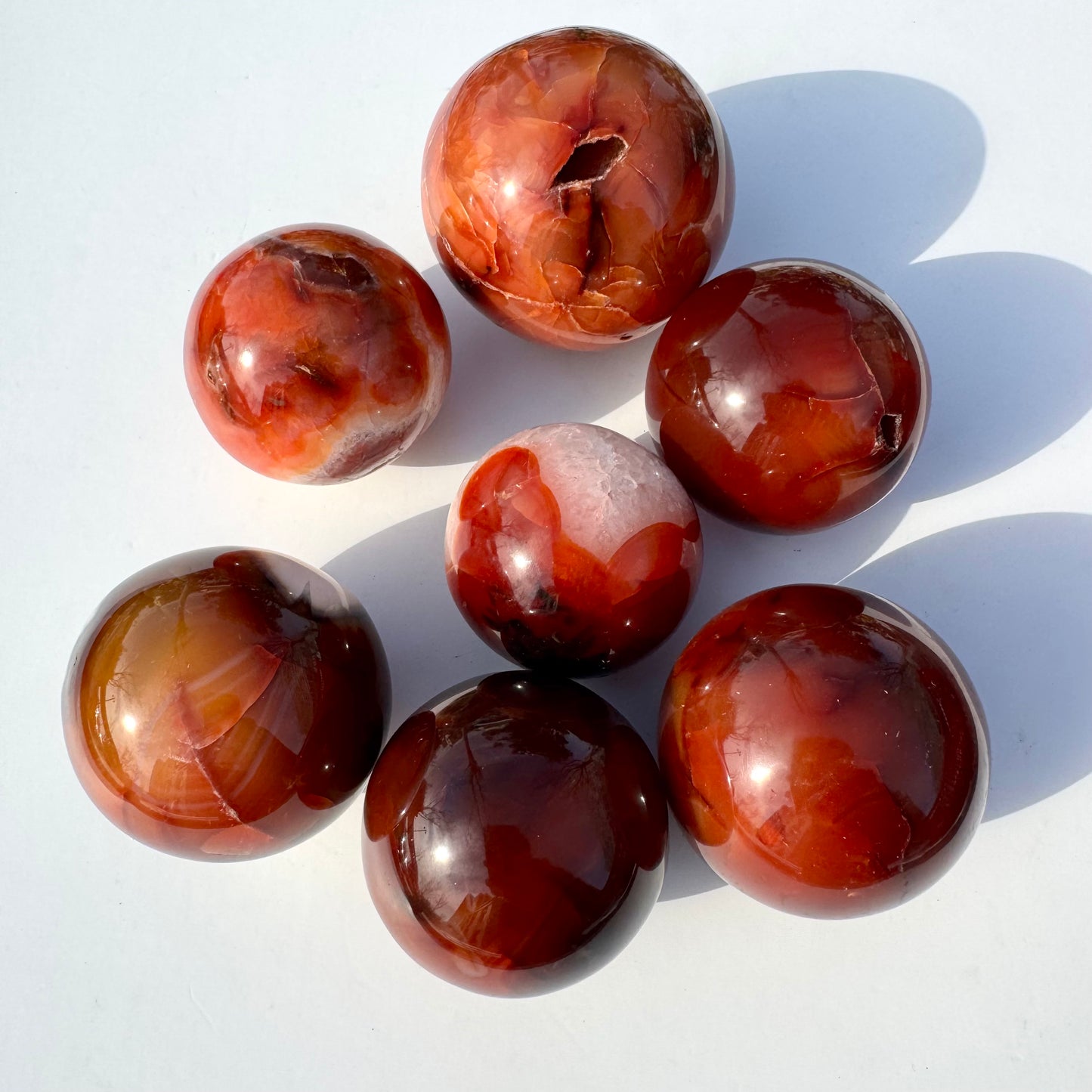 Red Carnelian Sphere