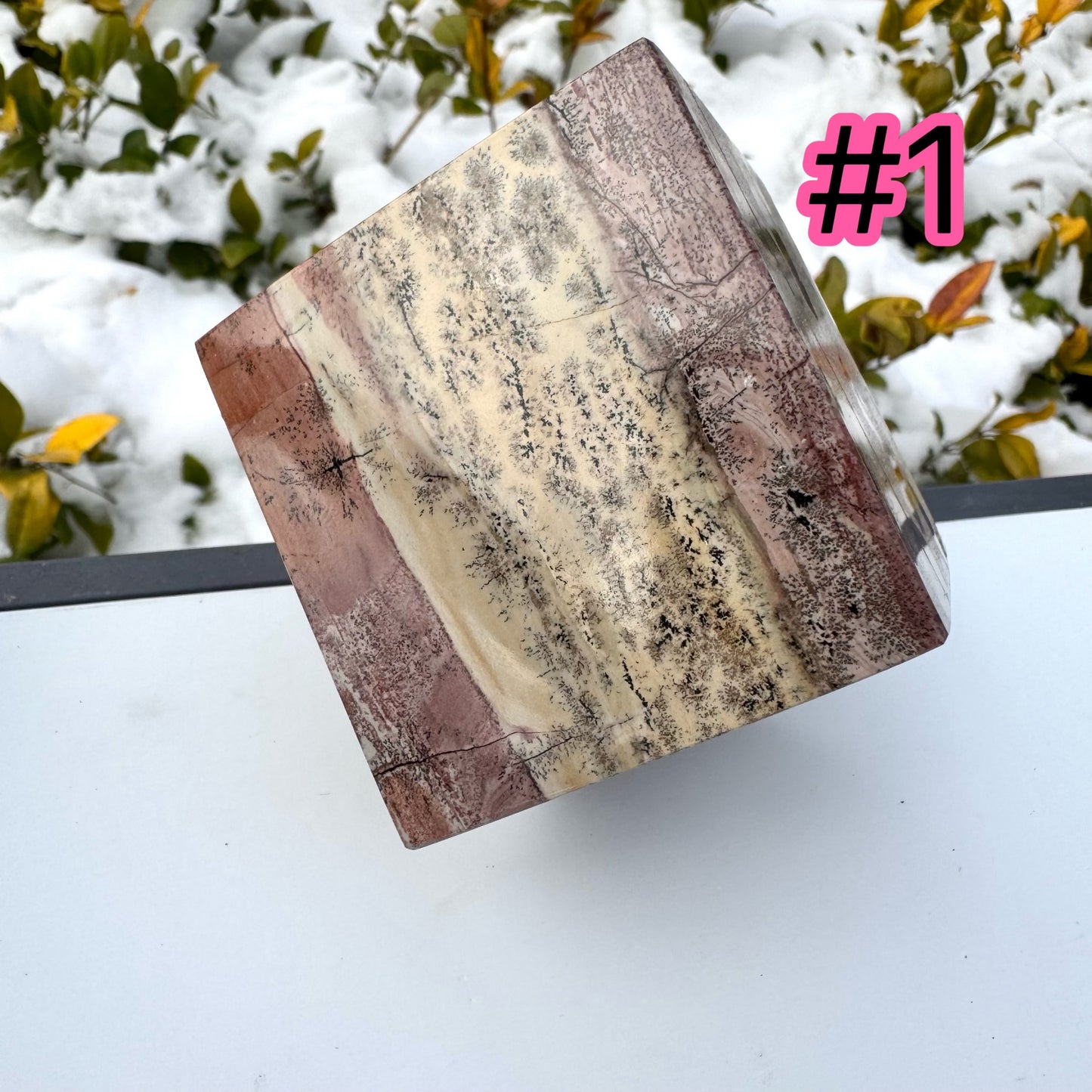 Picture Jasper Cube