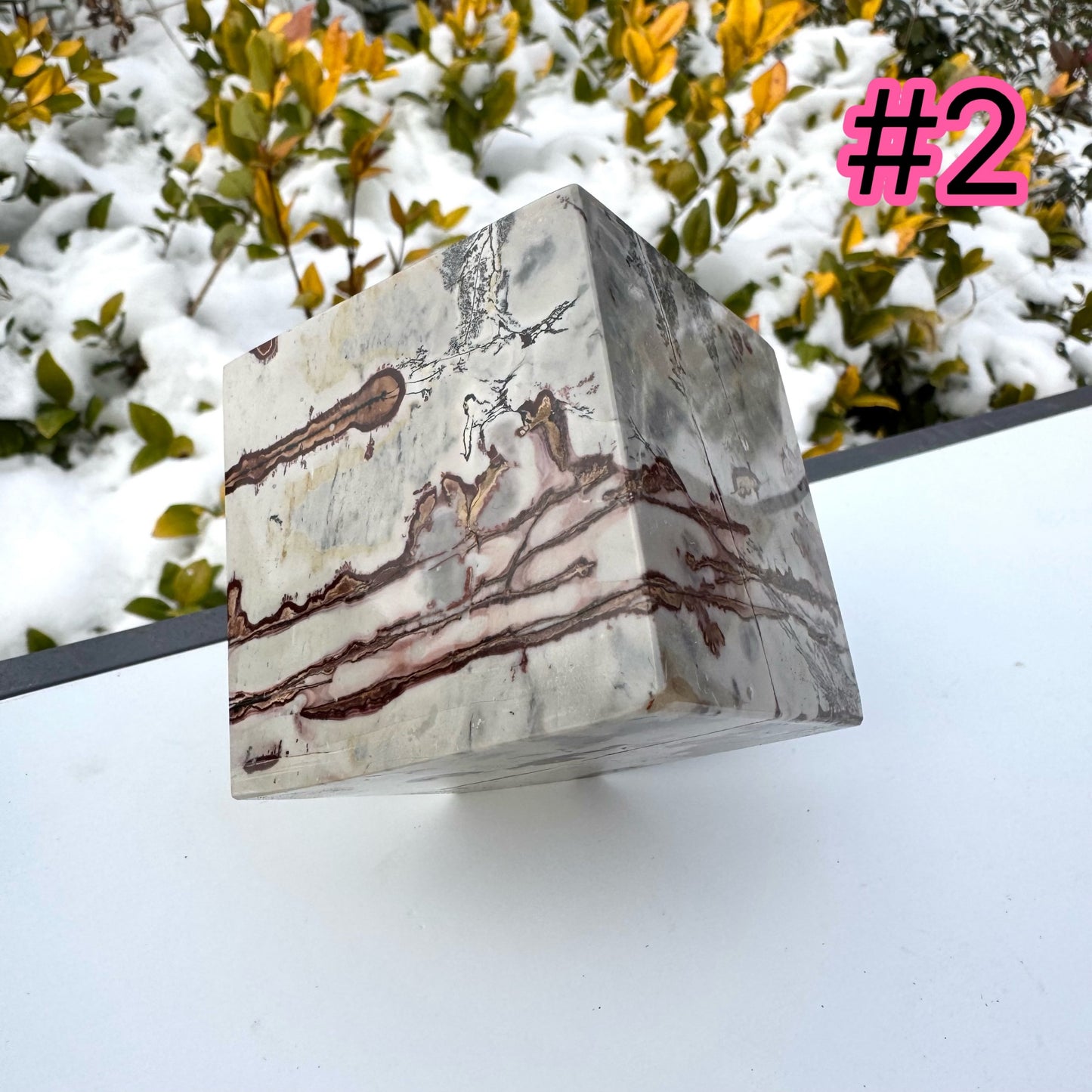 Picture Jasper Cube