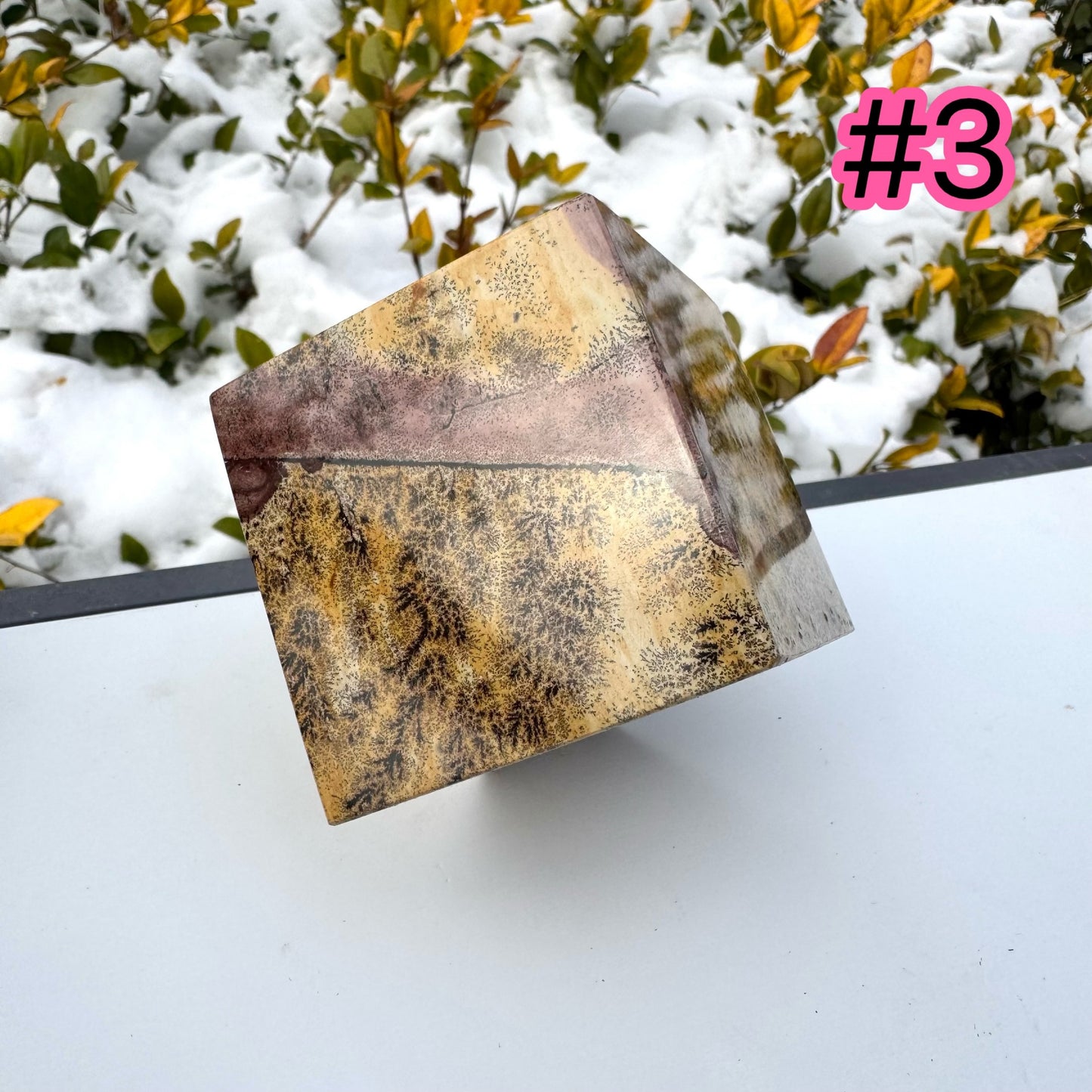 Picture Jasper Cube