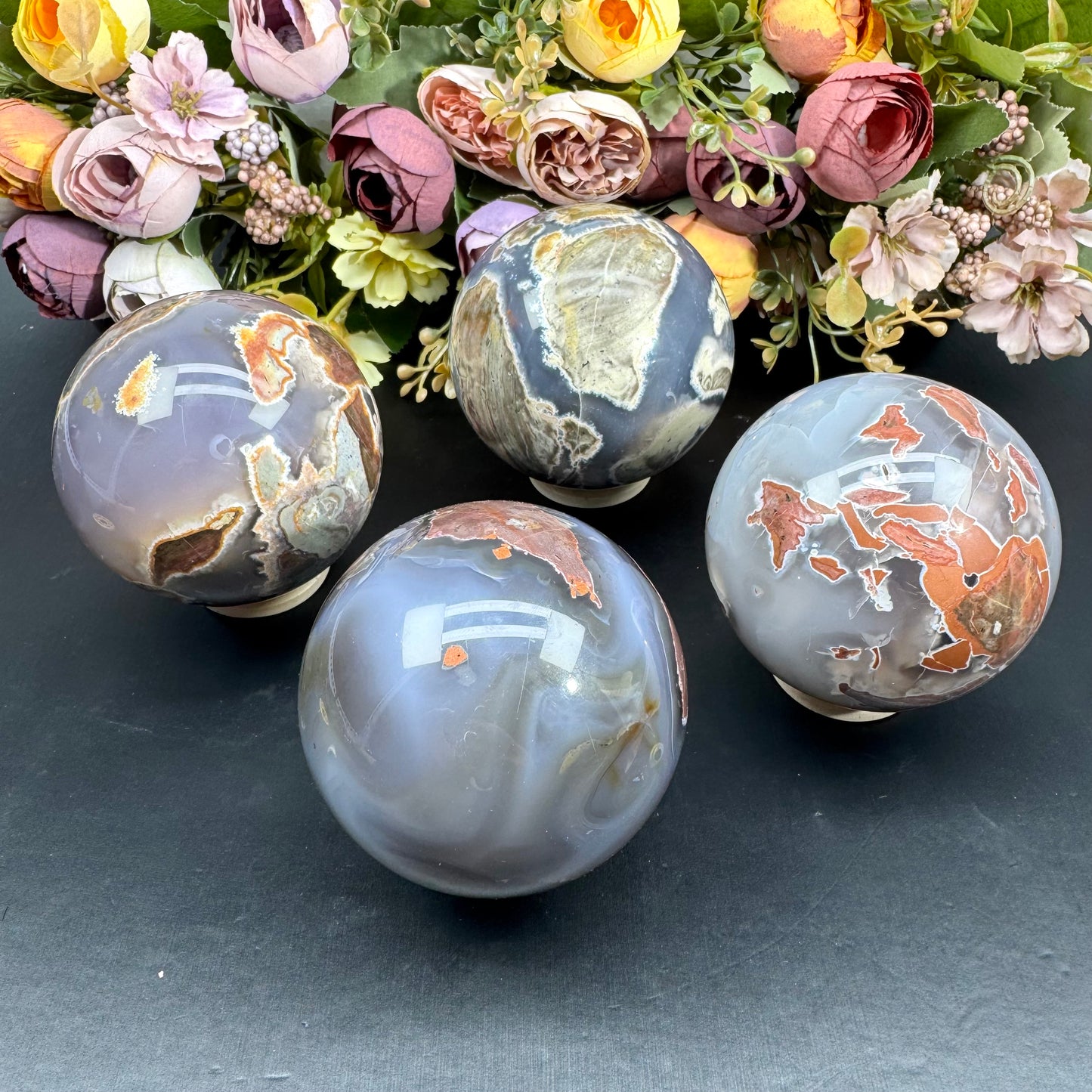Football Agate Sphere
