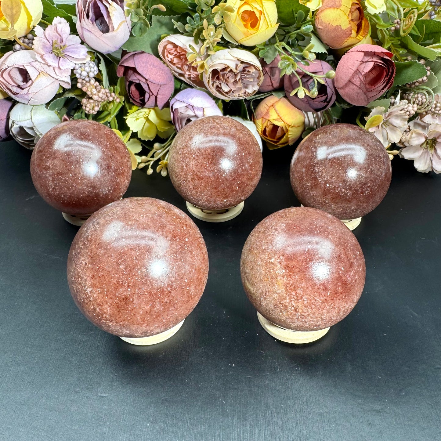 Strawberry Quartz Sphere