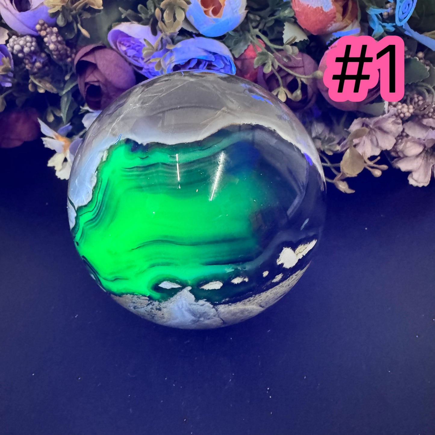 Volcan Agate Sphere