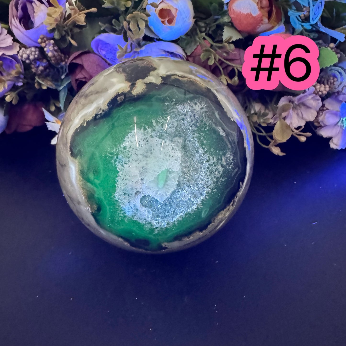 Volcan Agate Sphere