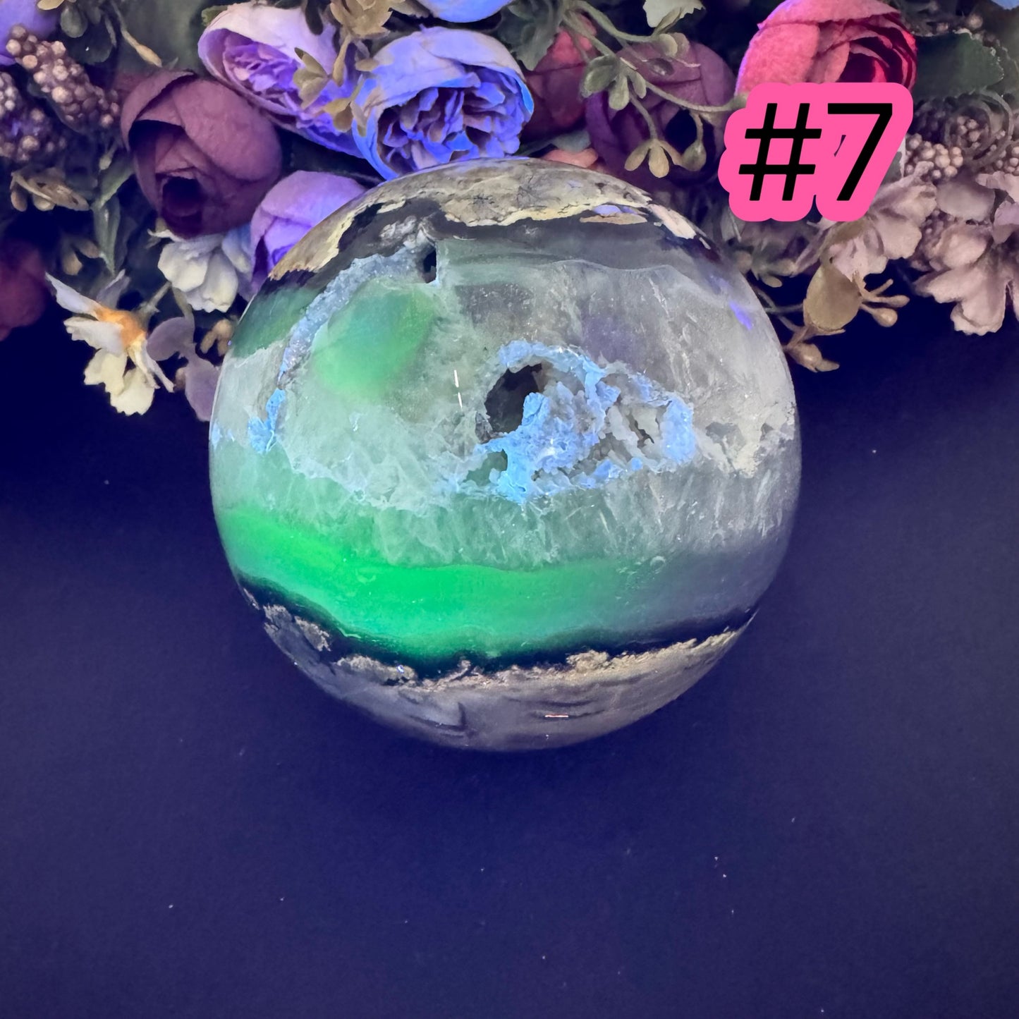 Volcan Agate Sphere