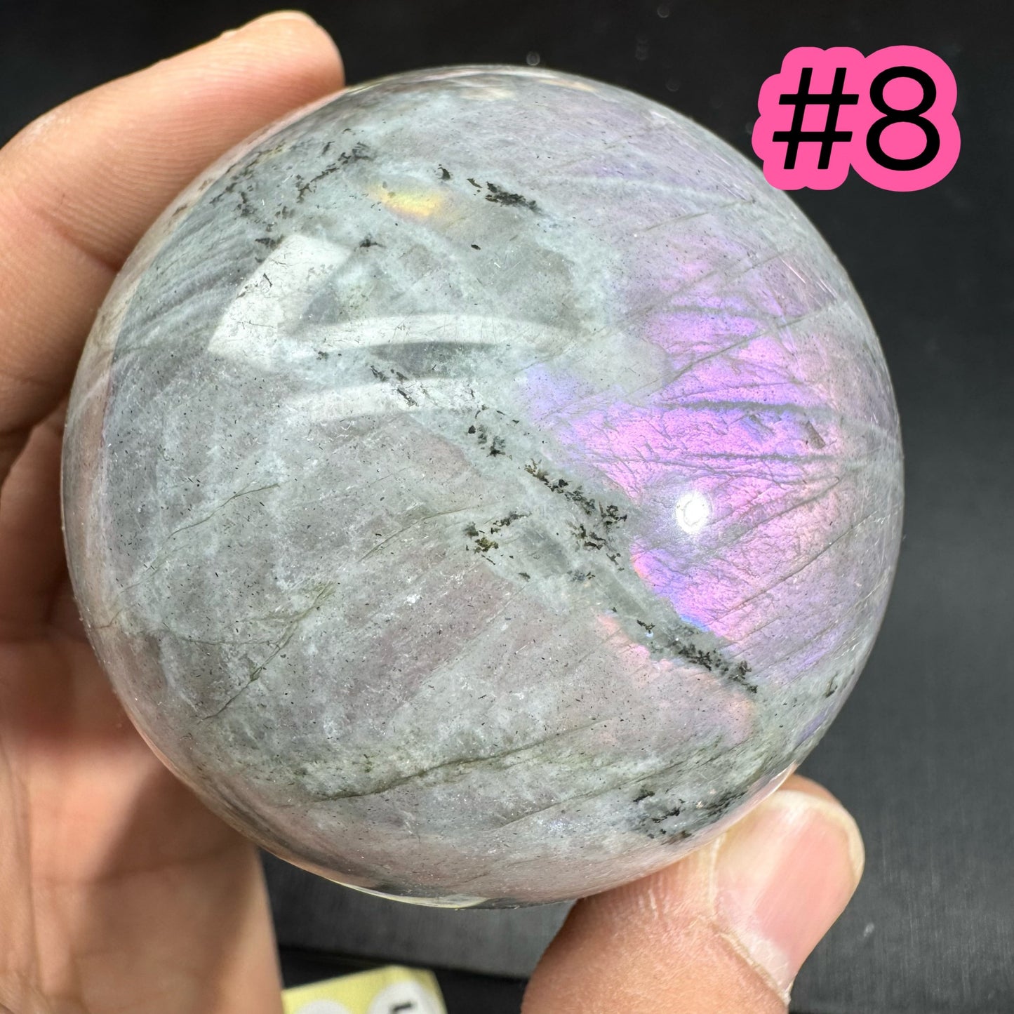 Purple Flash Labardorite Sphere