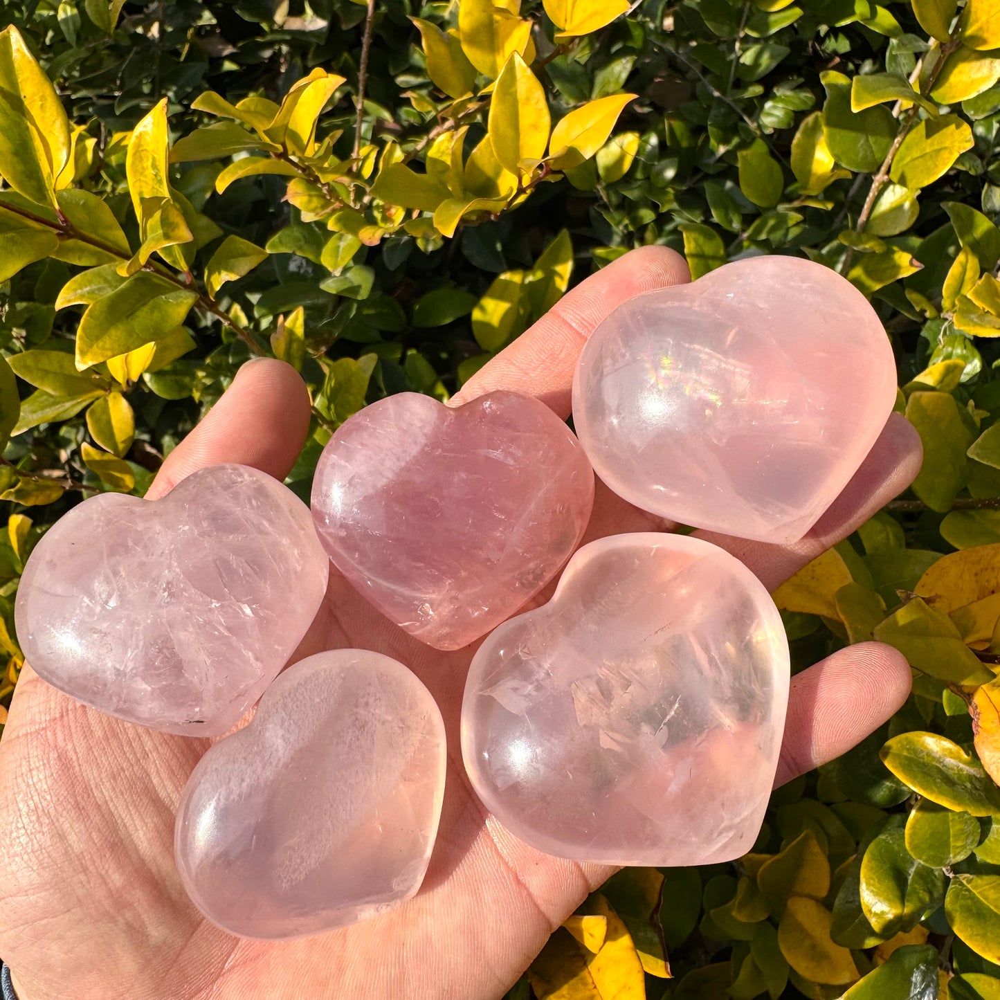 Rose Quartz Heart