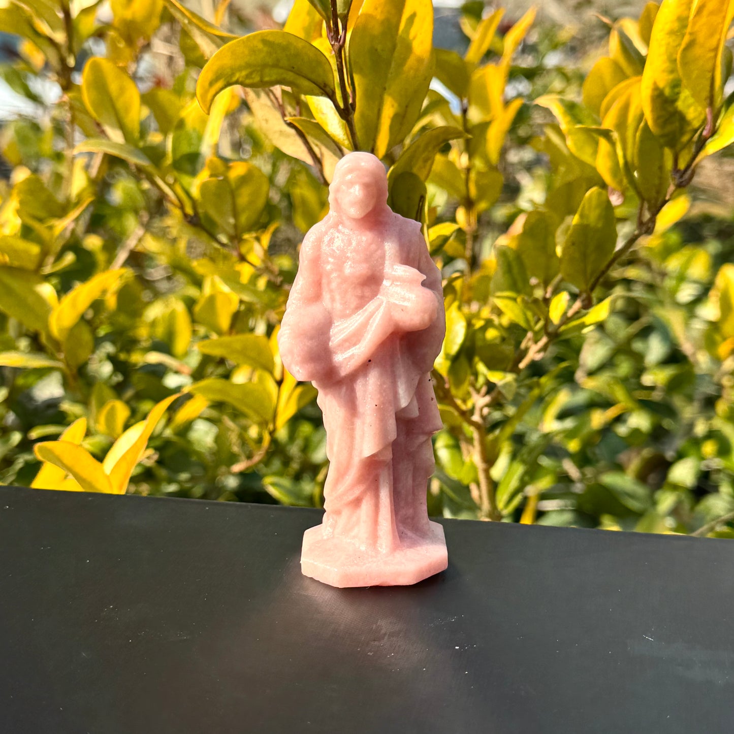 Pink Opal Carving