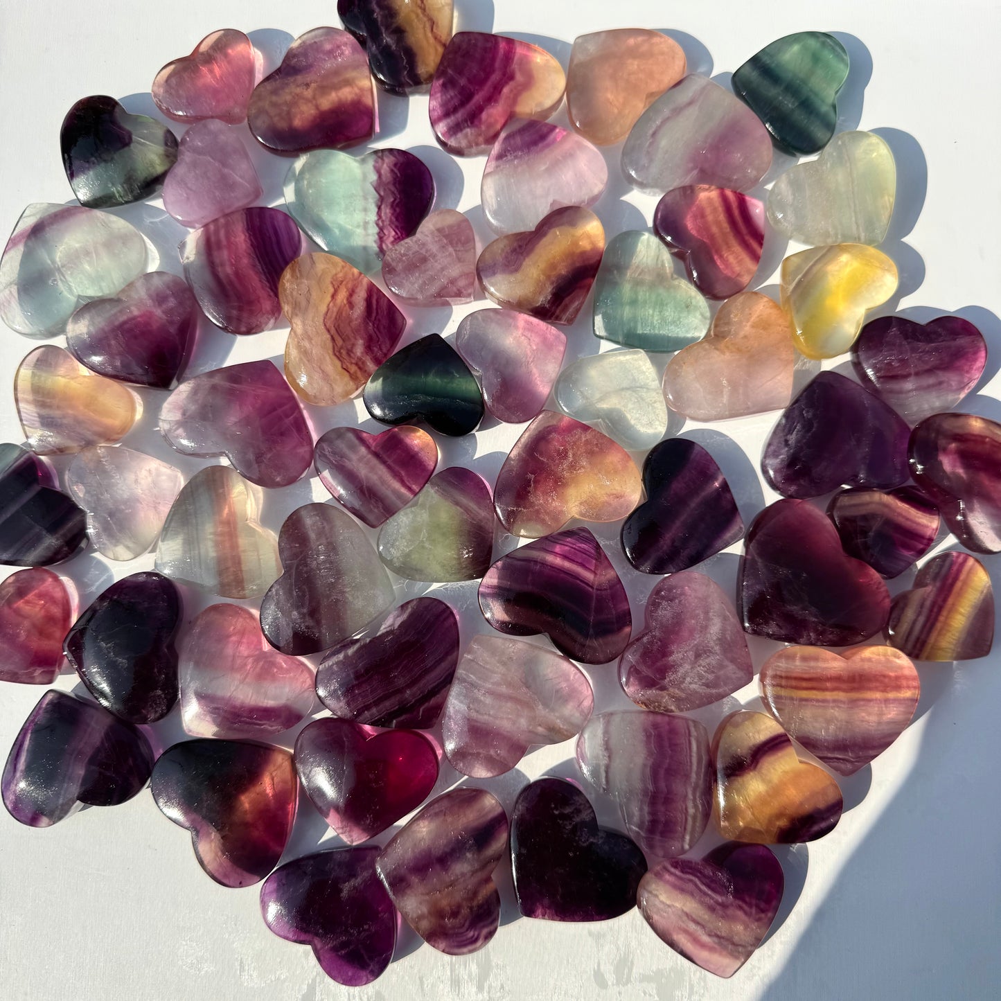 Candy Fluorite Heart