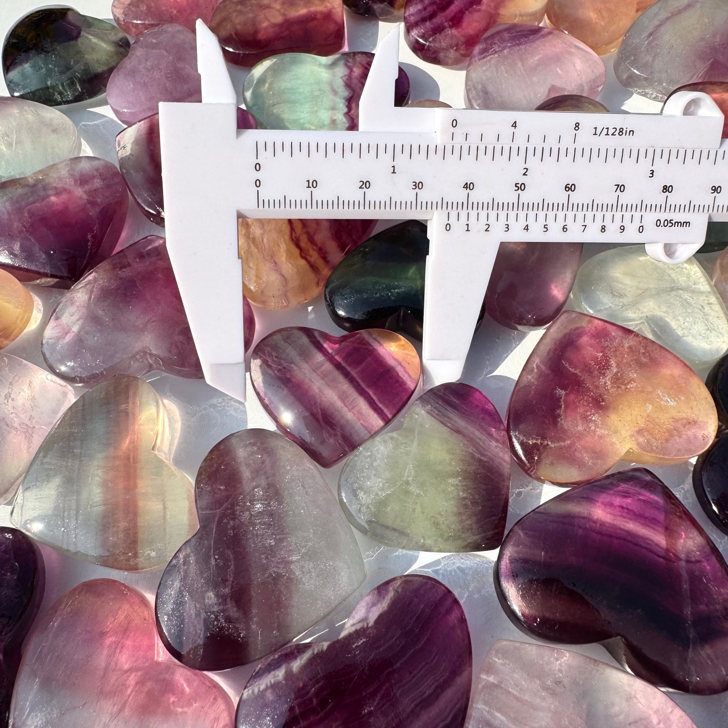 Candy Fluorite Heart