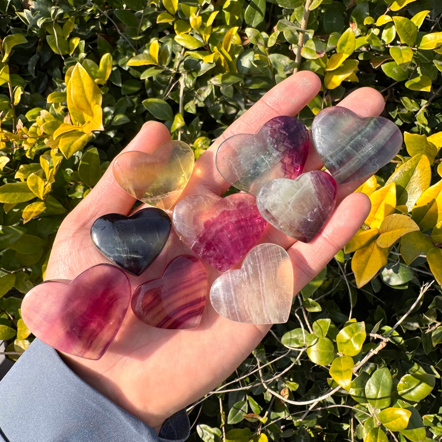 Candy Fluorite Heart