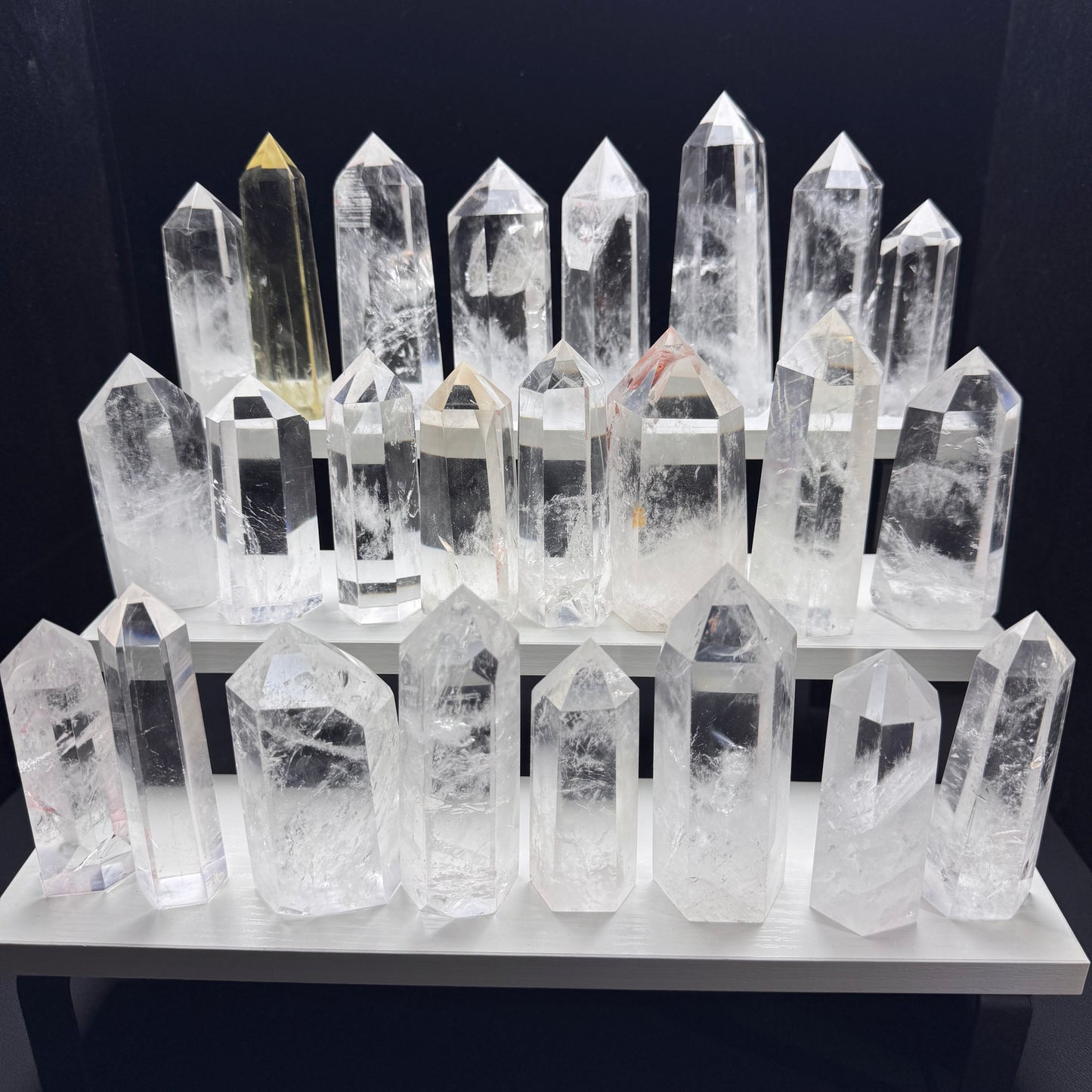 High Quality Clear Quartz Tower