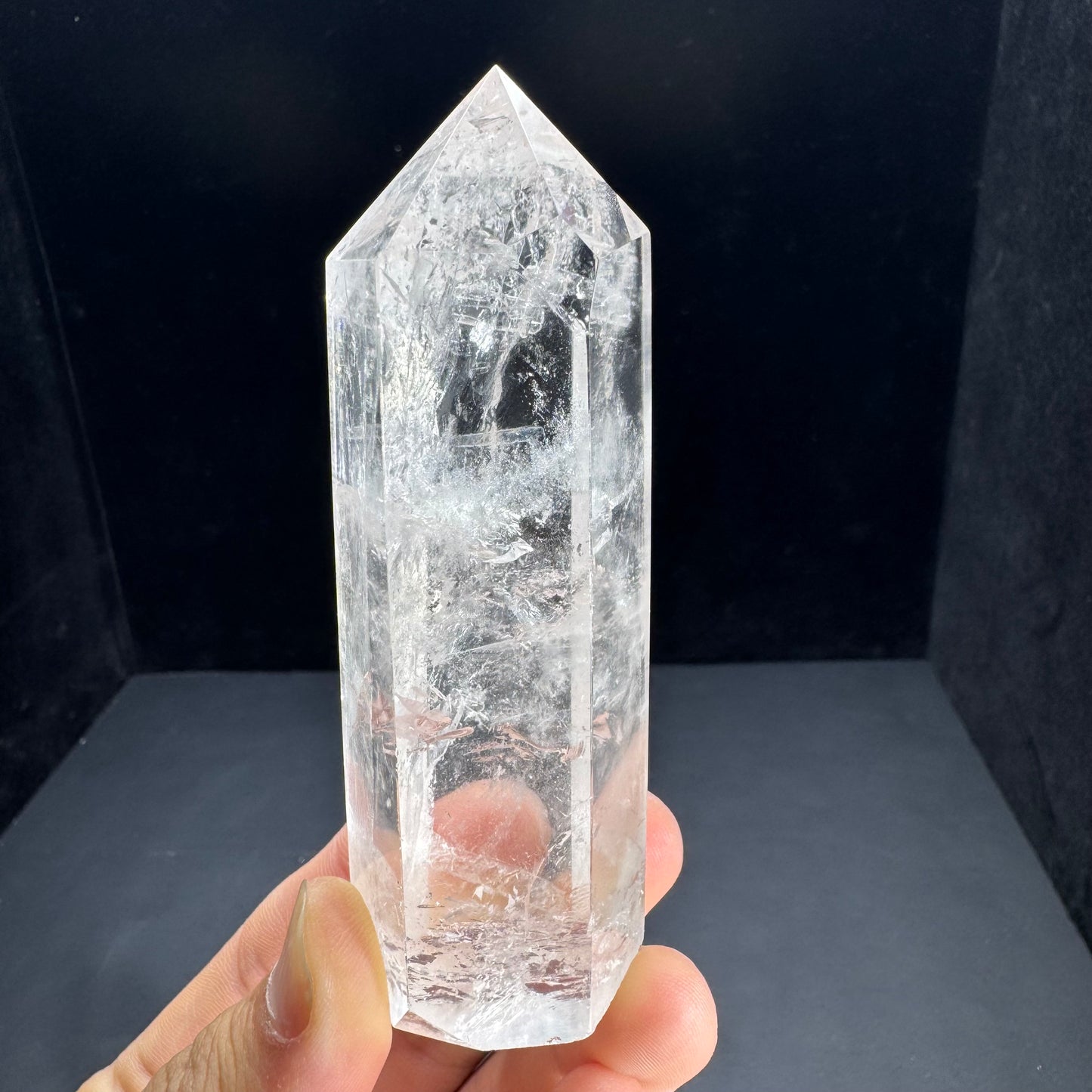 High Quality Clear Quartz Tower