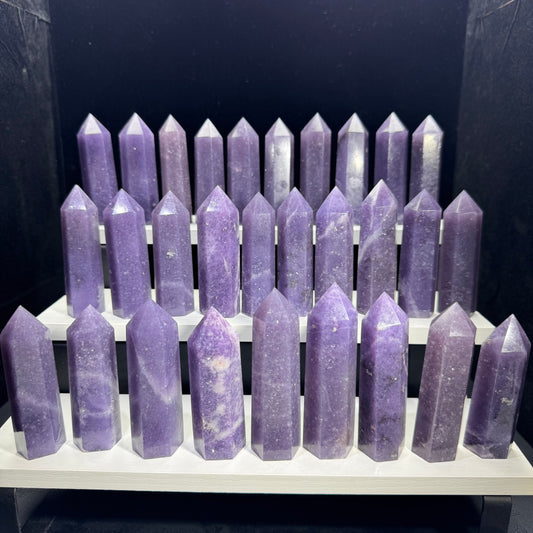 Natural Lepidolite Points