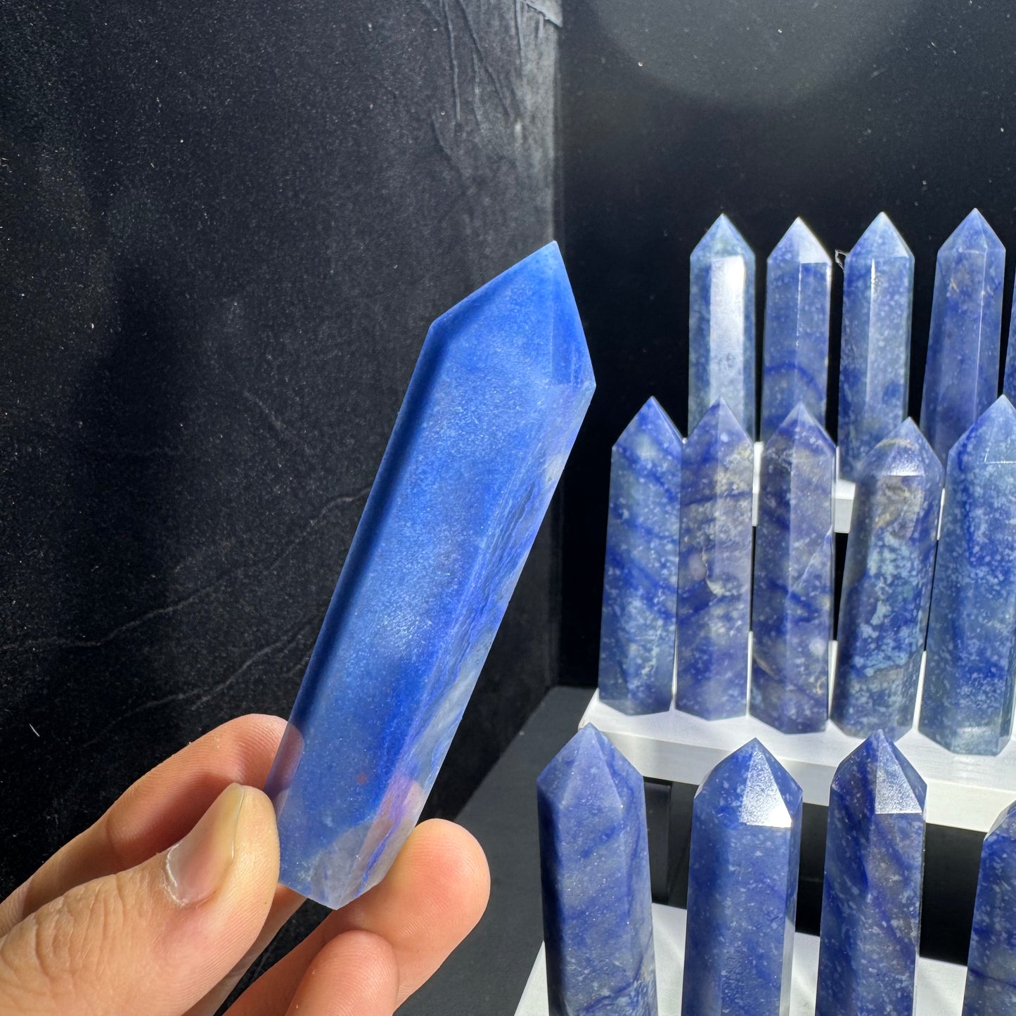 Natural Blue Aventurine Points