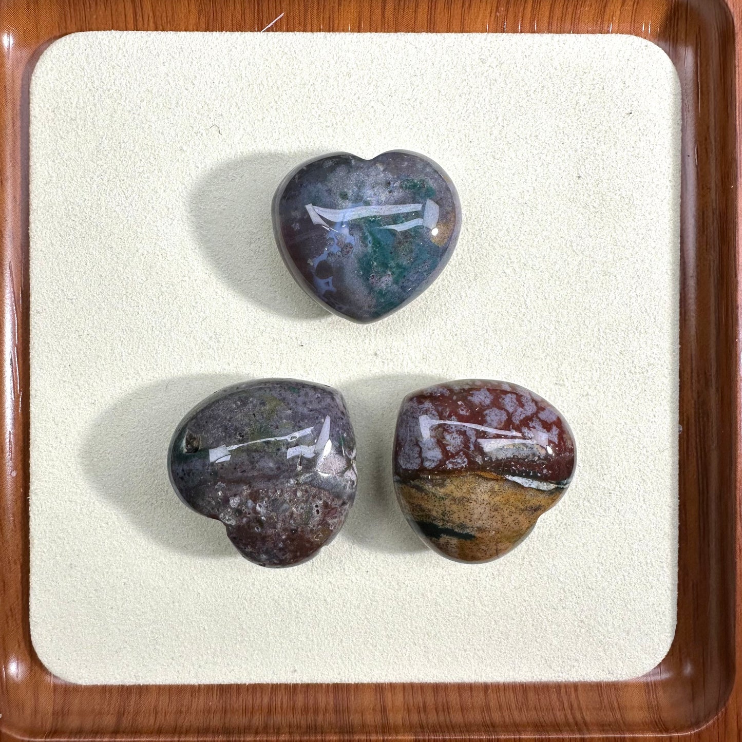 3cm Mixed Crystal Heart