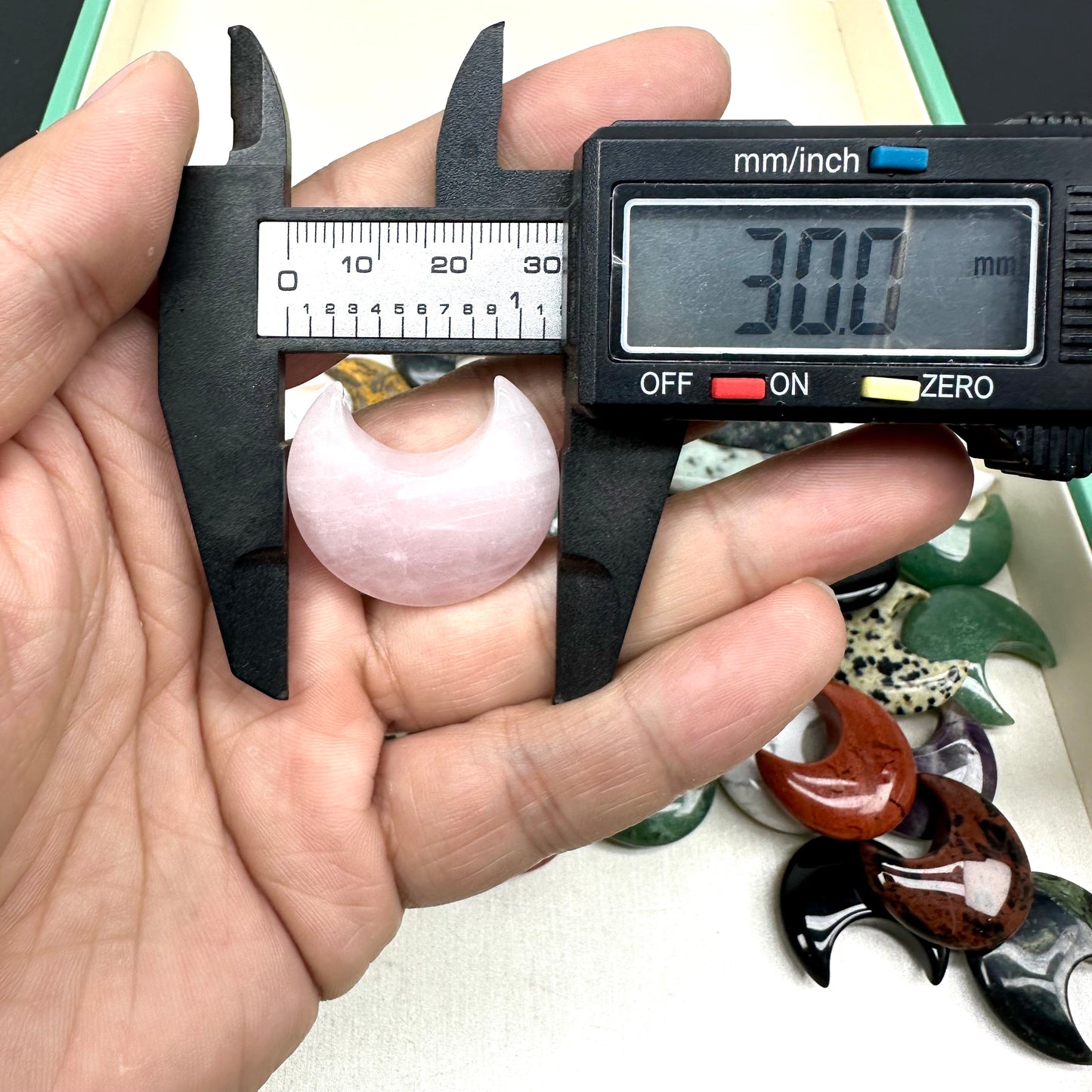 3cm Mixed Crystal Moon