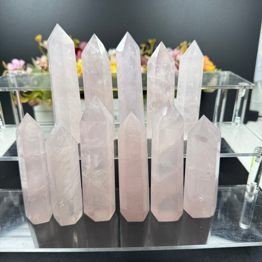 Rose Quartz Small Tower