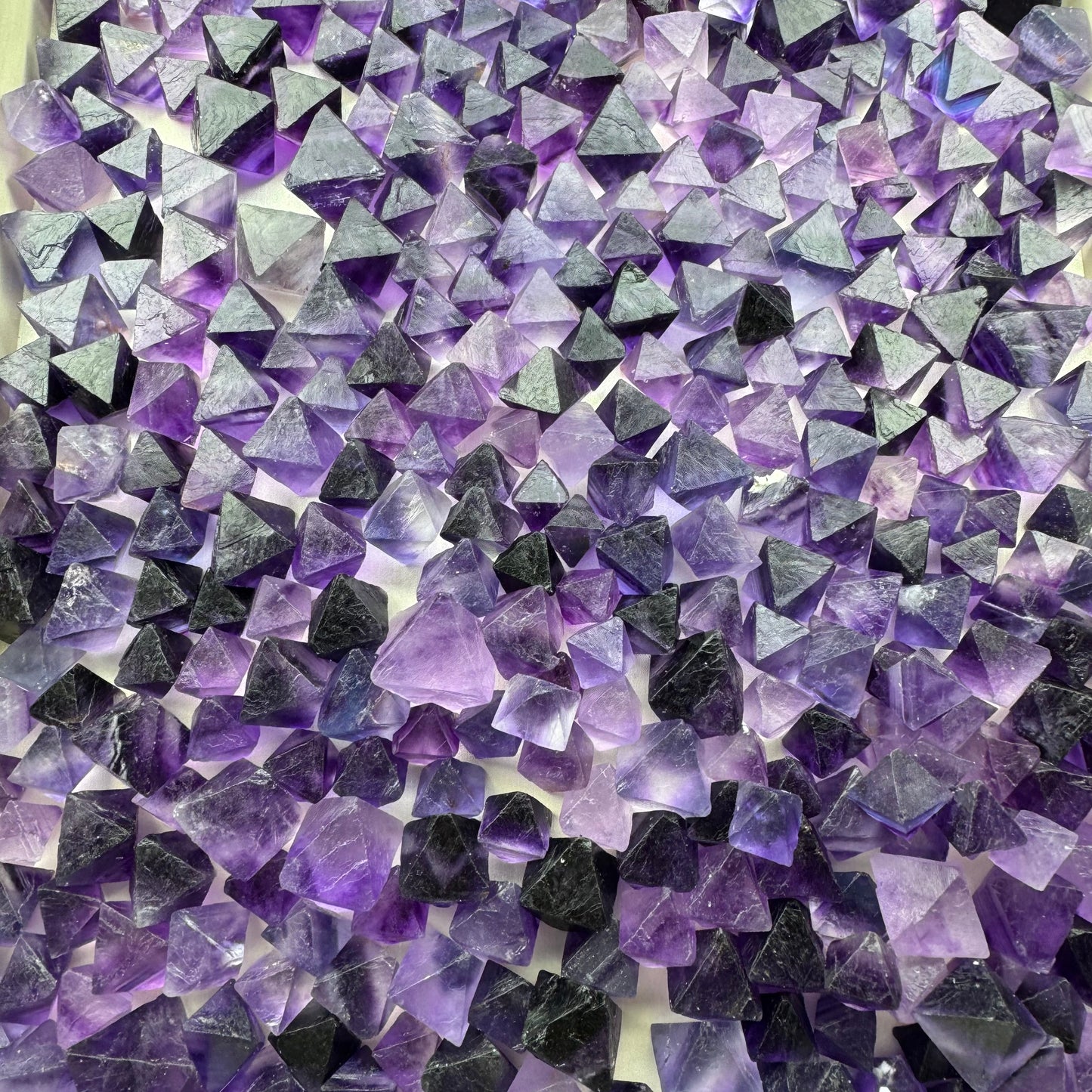 Purple Fluorite Octahedron