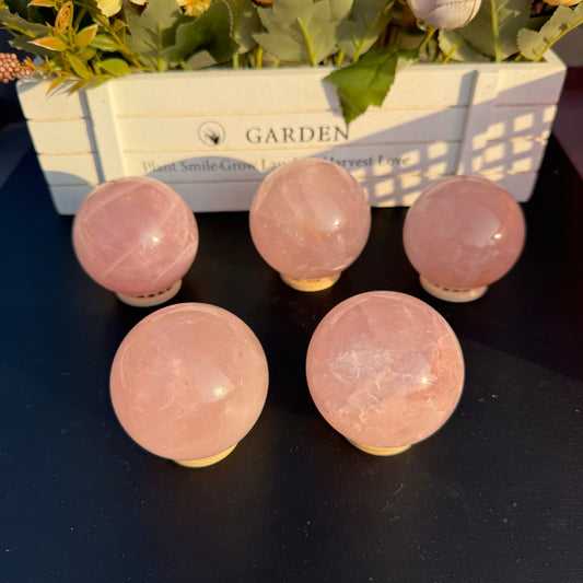 Rose Quartz Sphere