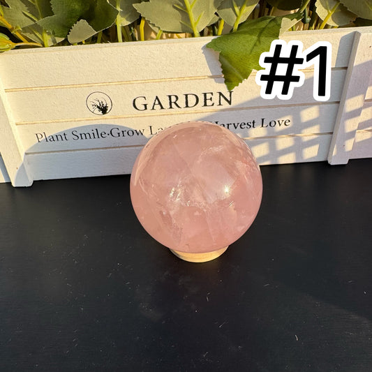 Rose Quartz Sphere