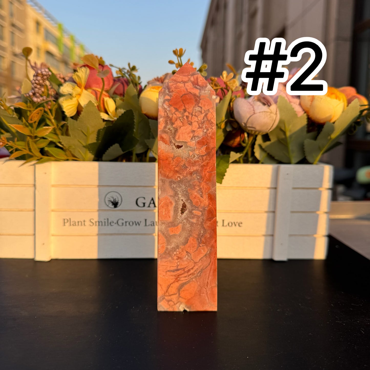 Petal Agate Tower