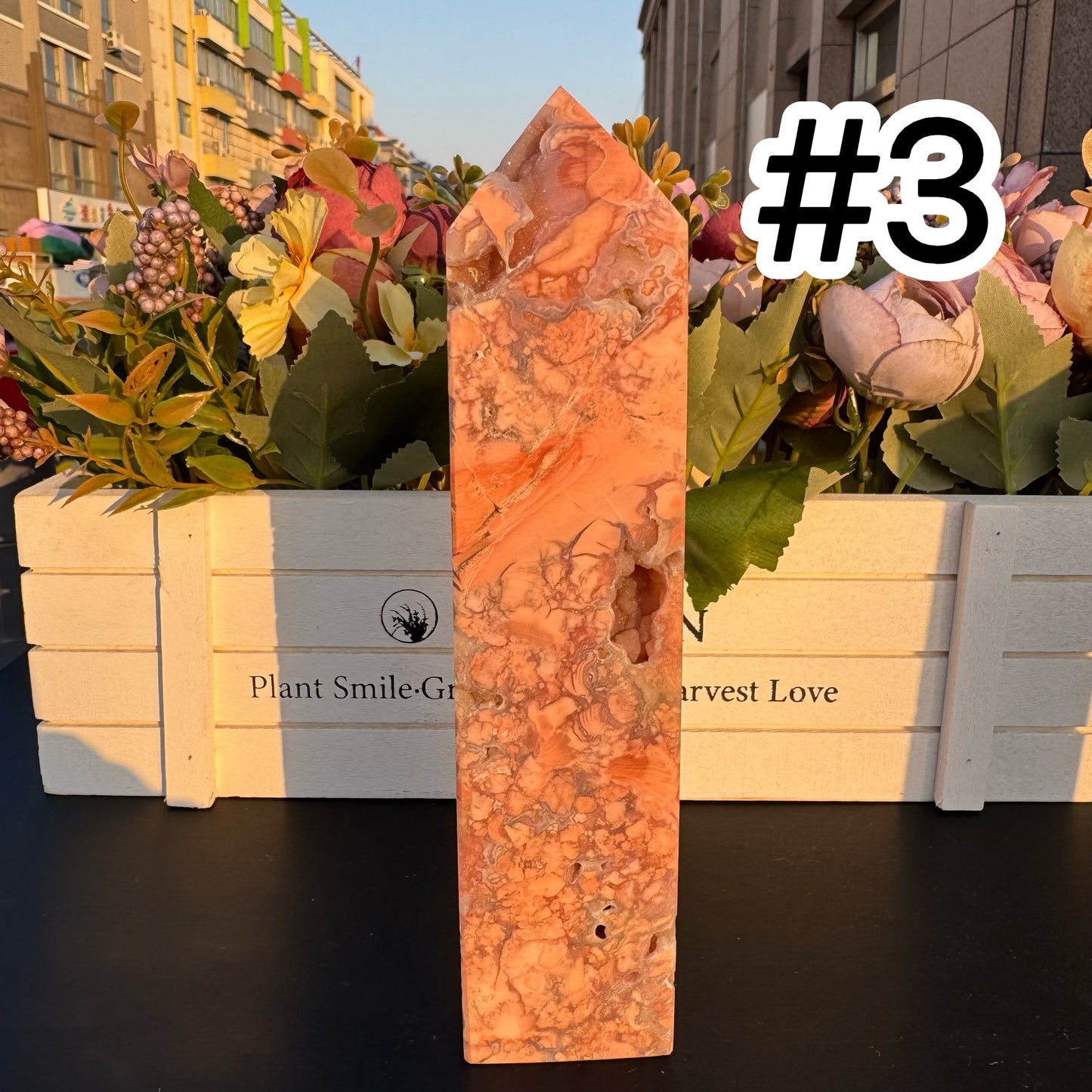Petal Agate Tower