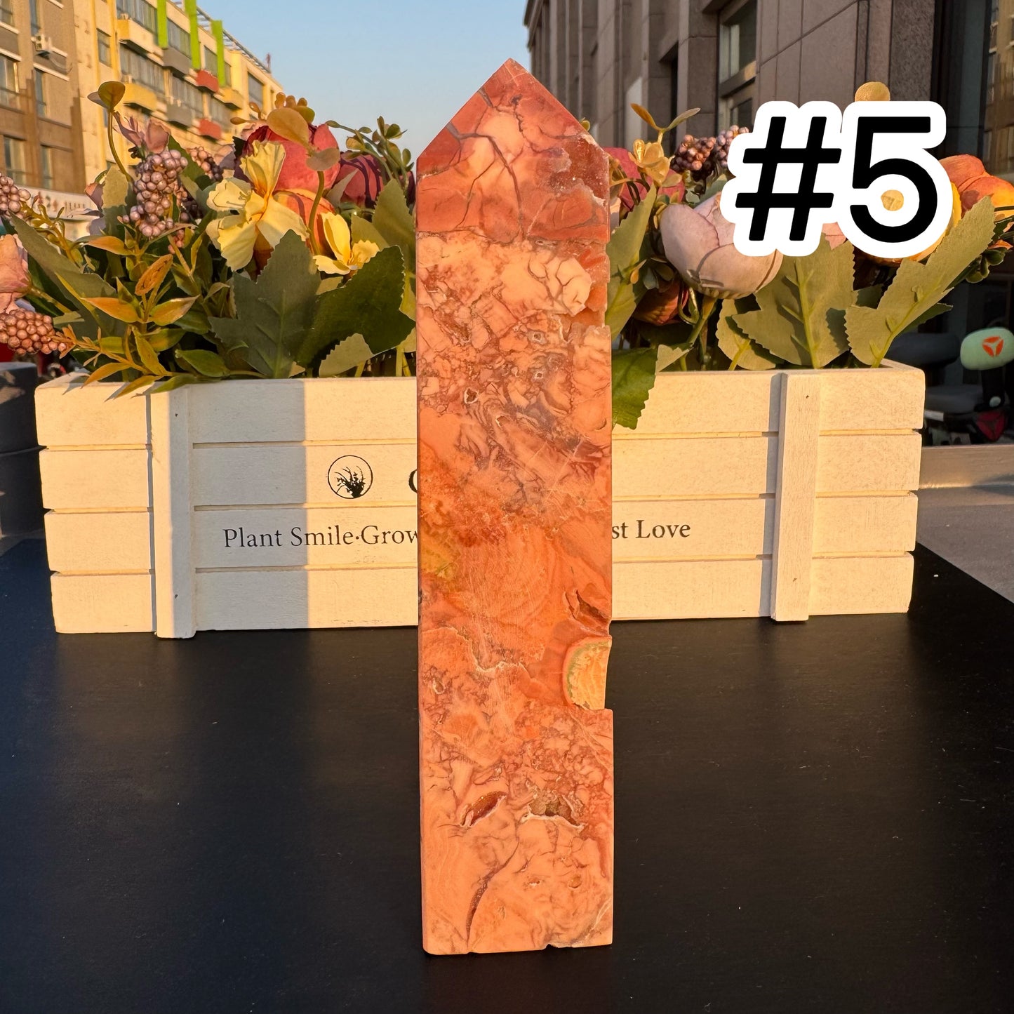 Petal Agate Tower