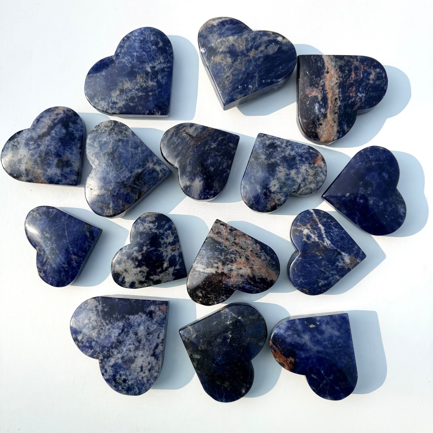 Sodalite heart