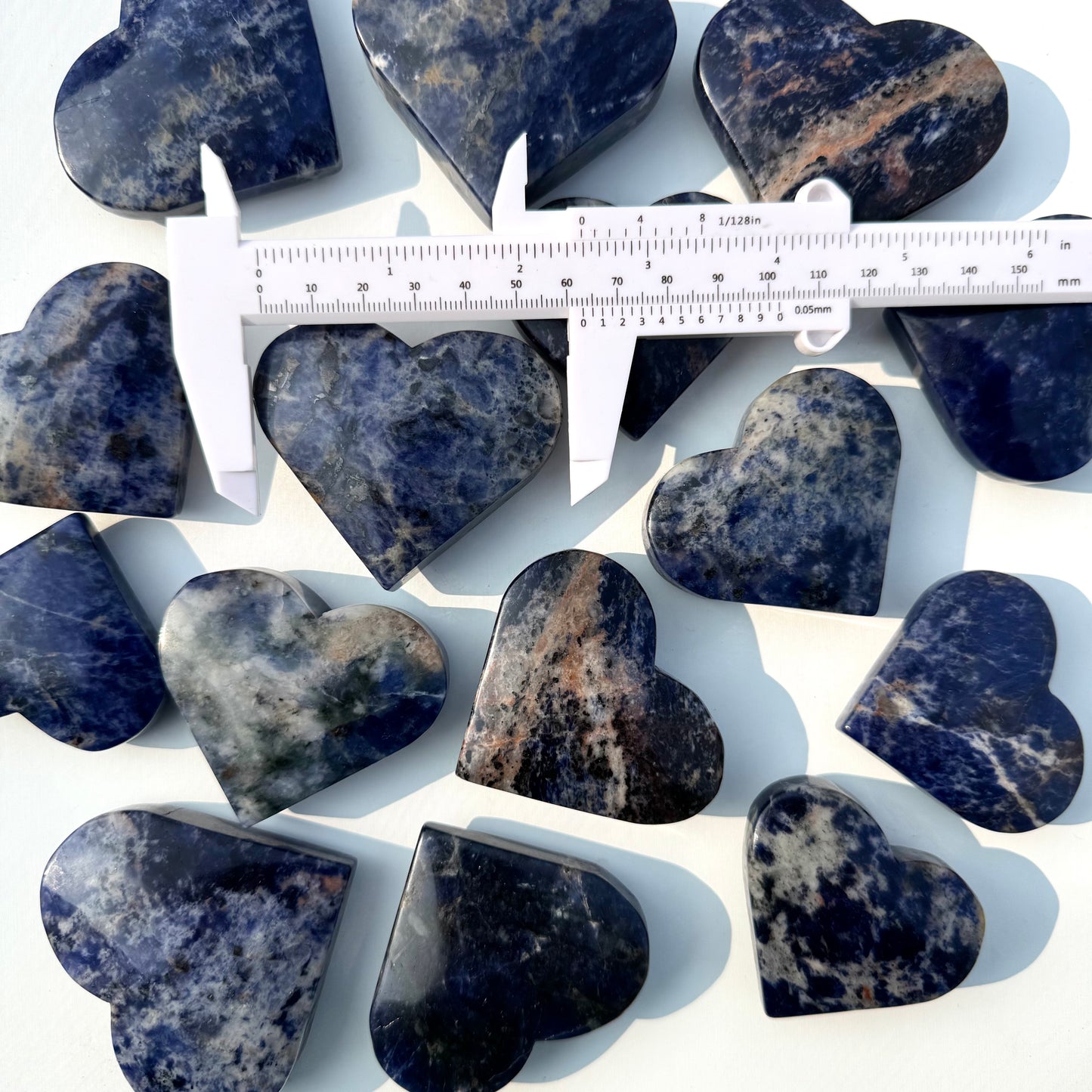 Sodalite heart