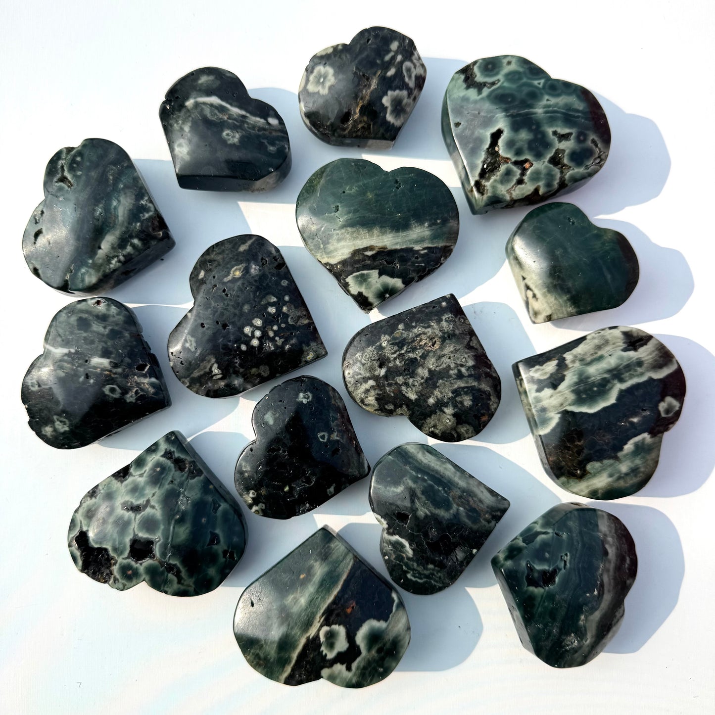 Ocean Jasper Heart