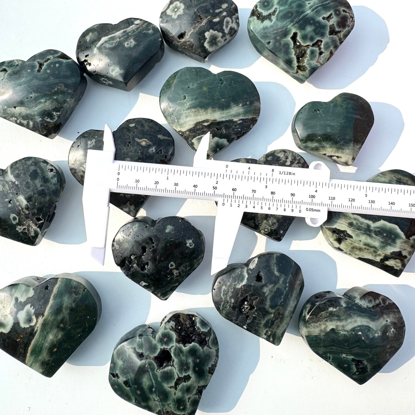 Ocean Jasper Heart