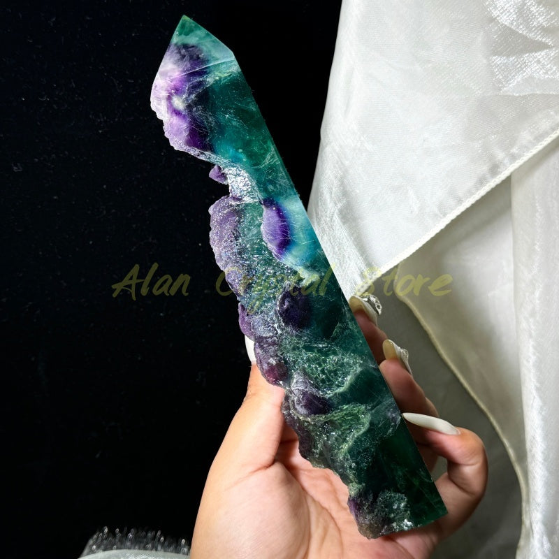 Natural Fluorite Specimen Tower.