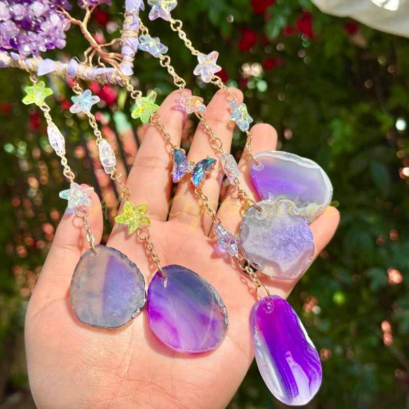 Healing Crystal Dream Catche Decoration