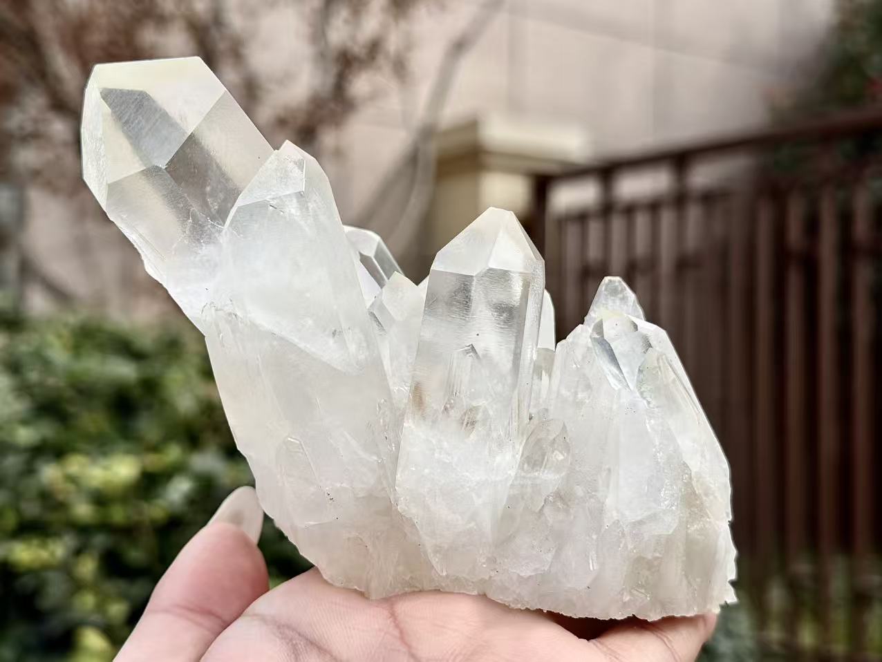 Natural Clear Quartz Cluster,High Quality Crystal Cluster Decor.
