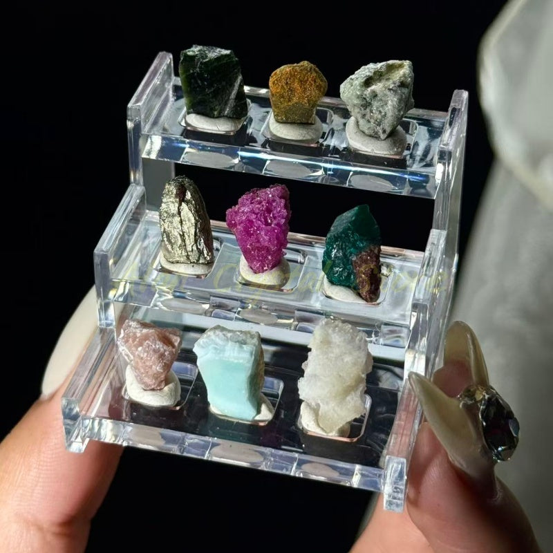 Natural Mixed High Quality Crystal Specimen Box