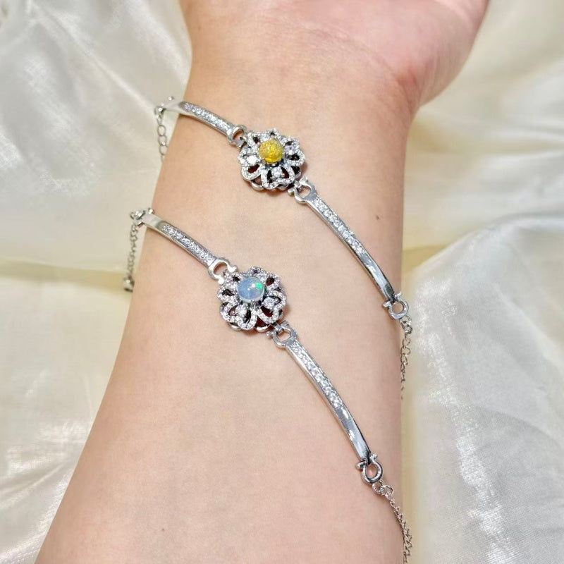 Natural Opal Bracelet.